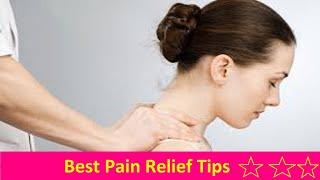 Top 5 pain relief tips