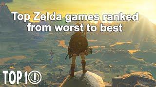 Top 10 Best Zelda Games Of All Time | Top 10 - GINX Esports TV