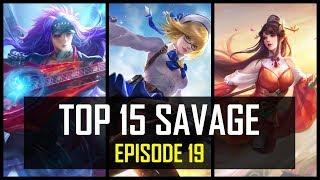 Mobile Legends TOP 15 SAVAGE Moments - Episode 19  | Martis Power Savage!