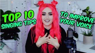 TOP 10 Singing Tips To Improve Your Voice