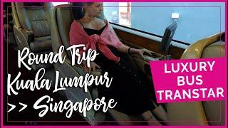 Luxury Bus Singapore - Kuala Lumpur Round Trip with Transtar Solitaire Suite