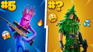 Top 10 Noob Skins In Fortnite (Tryhards Hate These)