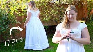 Sewing a Simple Regency Petticoat