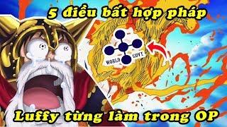 Top 5 điều bất hợp pháp mà Luffy và nhóm Mũ Rơm đã làm trong One Piece