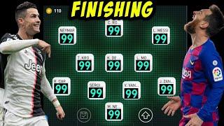 TOP FINISHING PLAYERS IN PES 2020 | EVERY POSITION DETAILS | FT.MESSI•RONALDO... || PES 2020 MOBILE