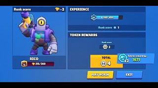 Brawl Stars Rico Rank 13 Cups 215