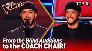 TOP 10 | TALENTS who became COACHES in The Voice 