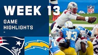 Patriots vs. Chargers Week 13 Highlights | NFL 2020