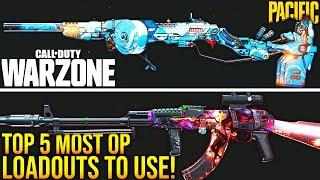 WARZONE: New BEST OVERPOWERED LOADOUTS To Use! (Warzone Pacific Best Loadouts)