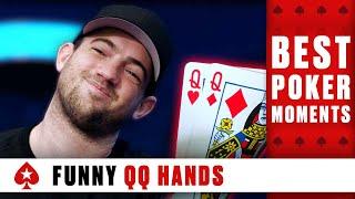 FUNNIEST poker hands with POCKET QUEENS ♠️ Best Poker Moments ♠️ PokerStars Global