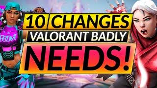 TOP 10 Things We All Wish We Had in Valorant - NEW Changes to Spice Up the META - Update Guide