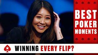 Maria Ho's AMAZING PCA journey: going ALL-IN ♠️ Best Poker Moments ♠️ PokerStars Global