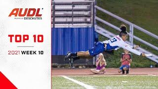 Top 10 Plays | Week 10 | 2021 AUDL