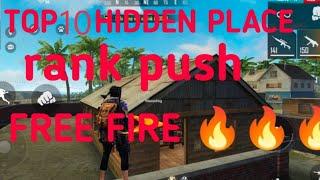 top 10 hidden place in free fire Bermuda