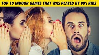 Top 10 Indoor games that was played by 90's Kids | Simbly Chumma