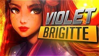 RANK 1-4 SUPPORT - VIOLET! #1 BRIGITTE! [ OVERWATCH SEASON 19 TOP 500 ]