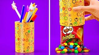 COOLEST WAYS TO SNEAK FOOD INTO CLASS || Back To School Hacks And Tricks