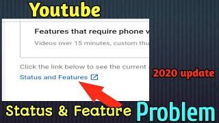 Youtube Channel Status and Features Problem in 2020 telugu | youtube new update | Praveen Tech