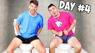 Last To Leave Toilet Wins $1,000,000 - Challenge (Part 3)