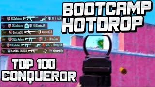 This Is Bootcamp Hotdrop in Top #100 Conqueror - PUBG Mobile