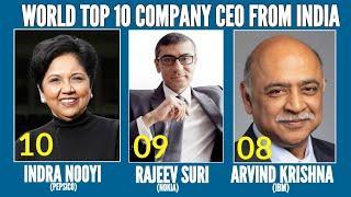 Top 10 Indian CEO | in the World Biggest Company