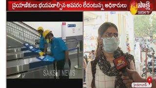 Hyderabad Metro Rail staff taking precautionary measures for Coronavirus