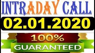 IntraDay Top 3 Jackpot Call 02.01.2020 || intraday tips || best stock for 2019