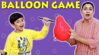 BALLOON GAME #Funny Learning Game Moral Story for Kids | Aayu and Pihu Show