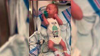 Dad dances every day son is in NICU