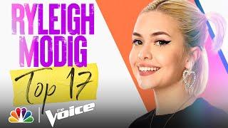 Ryleigh Modig Sings Olivia Rodrigo's "drivers license" - The Voice Live Top 17 Performances 2021