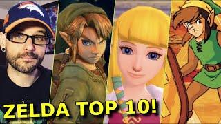 The TOP 10 Zelda games of All Time!