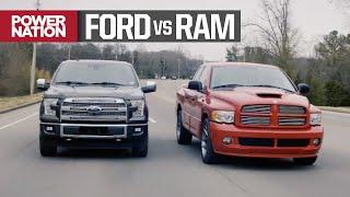 Ford F150 EcoBoost vs Dodge Ram SRT-10: Muscle Trux Build-Off Begins - Truck Tech S7, E7