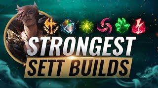 4 NEW OVERPOWERED Sett Builds That Pros Are ABUSING For FREELO - League of Legends Season 10