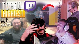 TOP 10 HIGHEST VIEWED CS:GO TWITCH CLIPS OF APRIL 2020