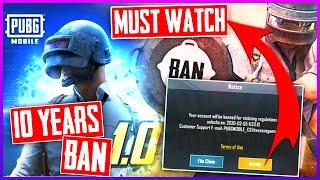 REALITY OF PUBG MOBILE ACCOUNTS BAN FOR 10 YEARS AFTER 1.0.0 UPDATE | SHOULD YOU DOWNLOAD NEW UPDATE