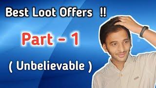 Best Loot Offers Part 1 | Amazon New Offers | Paytm new Offer | Mobikwik New Offers