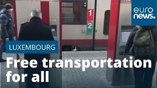 Luxembourg is first country in world to make public transport free