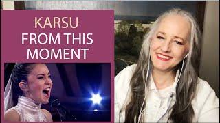 Voice Teacher Reaction to Karsu - From This Moment | Beste Zangers 2021