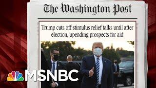 Senator Points To Difficulties In Negotiating With Trump On Relief | Morning Joe | MSNBC