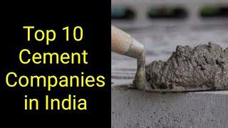 Top 10 Cement Manufacturing Companies in India 2020 as per Market Capitalisation l Best Production