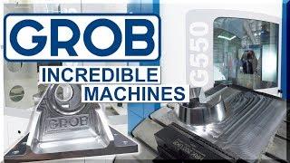 AMAZING 5-Axis Horizontal CNC Machining Centers | GROB: Entering the Job Shop Machining World