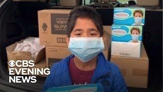 Child donates vital medical gear to hospital in Virginia