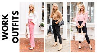 HOW TO DRESS CHIC FOR WORK! BUSINESS CASUAL WORK OUTFITS 2020 | Amanda John