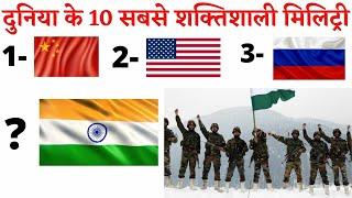 Top 10 most powerful military in the world | दुनिया के 10 सबसे शक्तिशाली मिलिट्री फ़ोर्स | Army