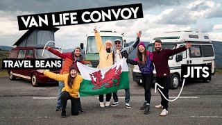 3 VANS 1 COUNTRY - VAN LIFE UK - WALES!