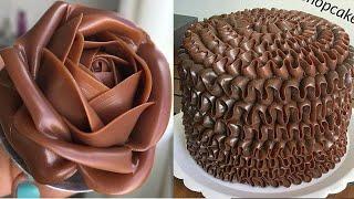 Top 10 Beautiful Cake Decorating Ideas for Perfect Party | So Tasty Chocolate Roll Cake Recipes