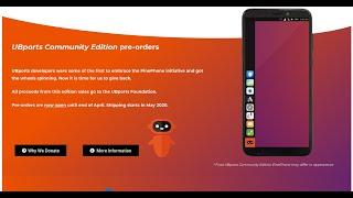 UBports Community Edition - a very quick look at software progress