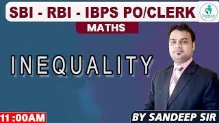 Maths Ineqaulity Top Questions | Inequality Important Questions | Inequality Maths | By Sandeep Sir