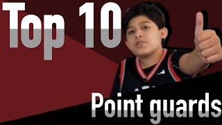 Top 10 point guards of all time!