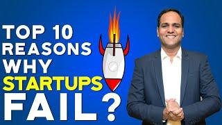 TOP 10 Reasons Why Startups Fail. | HINDI | BSR